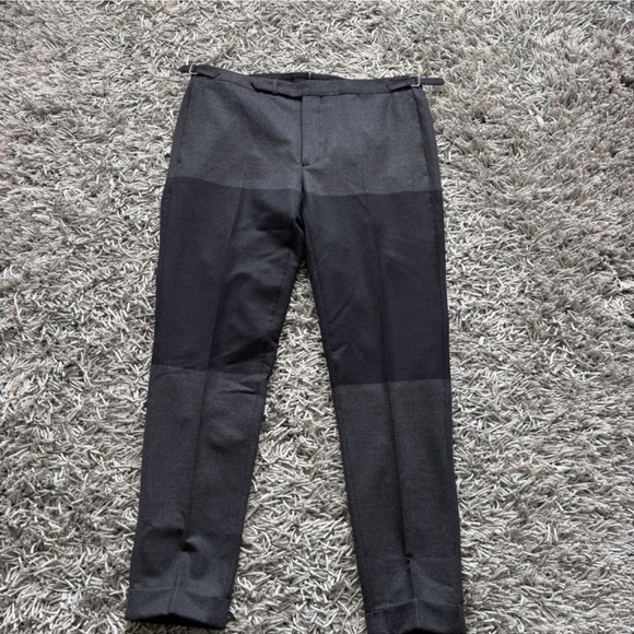 École de Pensée Other - École de Pensée STRAIGHT TROUSERS Wool Pants Grey Sz 50 Authentic